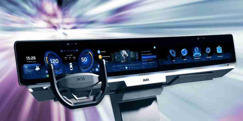 赏金国际开拓前瞻显示技术创新应用，，结合优异整合设计能力，，，开发智能车载FIDM Plus一体化显示方案，，让驾驶操作与车内娱乐体验再进化