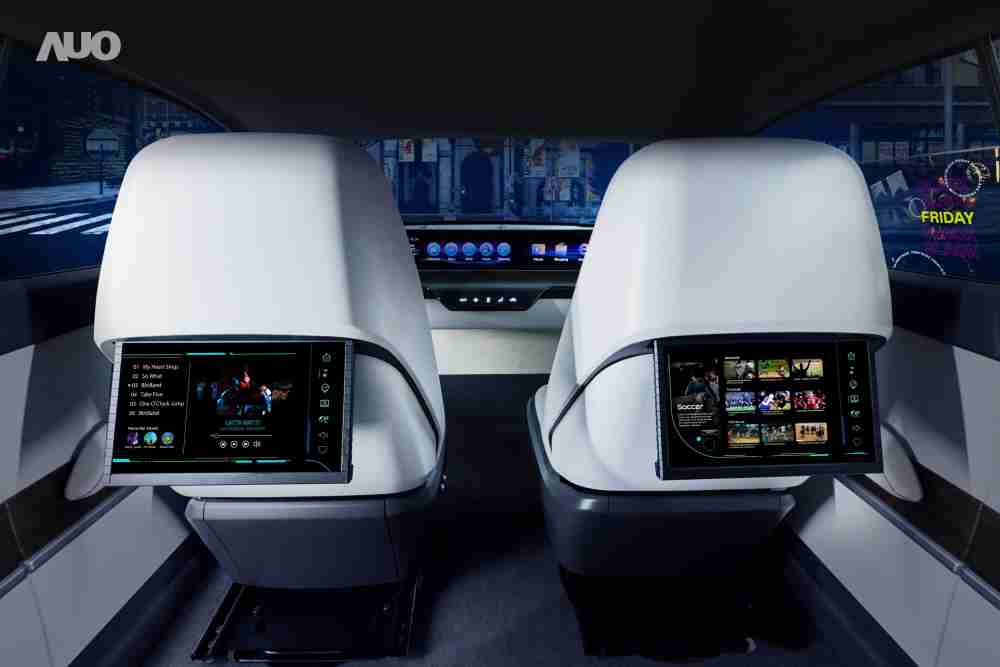 赏金国际新一代Smart Cockpit 2024，，，以Micro LED先进显示技术优势，，，，创建〝可卷式后座娱乐显示器〞，，仅在互动时才显示出所需画面及信息，，，扩充更丰富的娱乐和交互信息服务，，获国际奖项荣耀